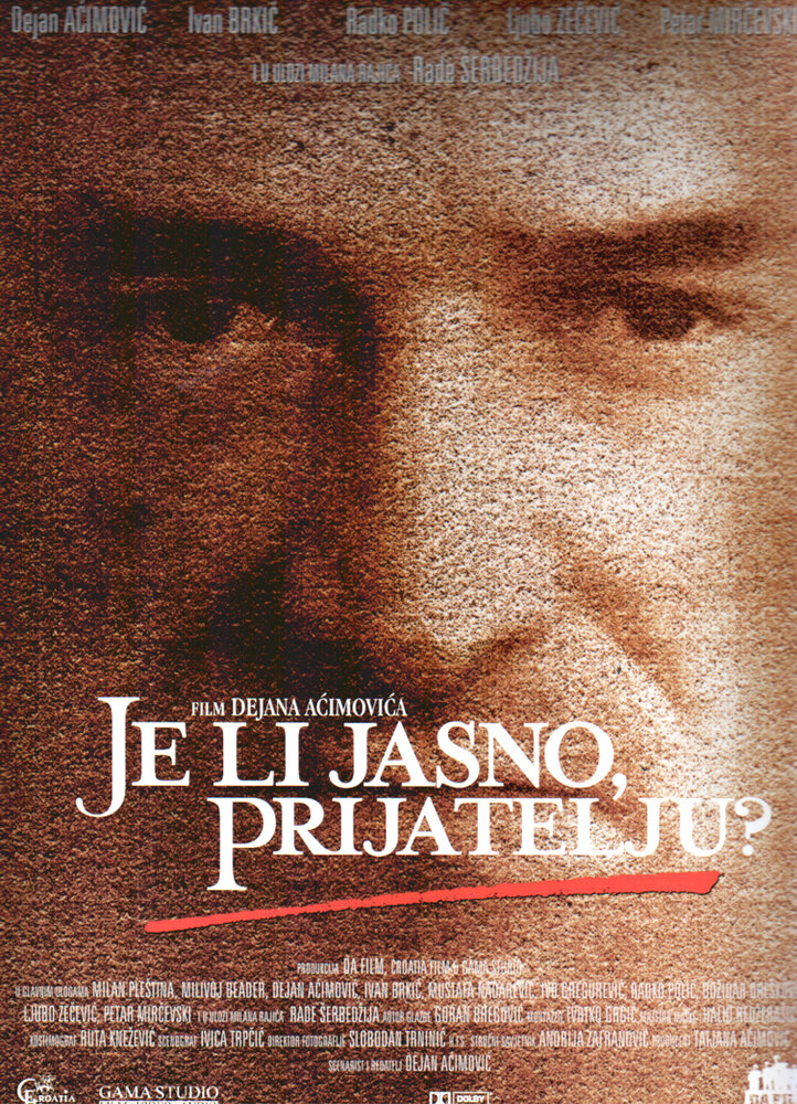 Je li jasno prijatelju? (2000) постер