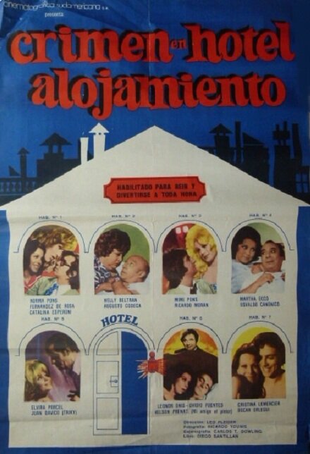 Crimen en el hotel alojamiento (1974) постер